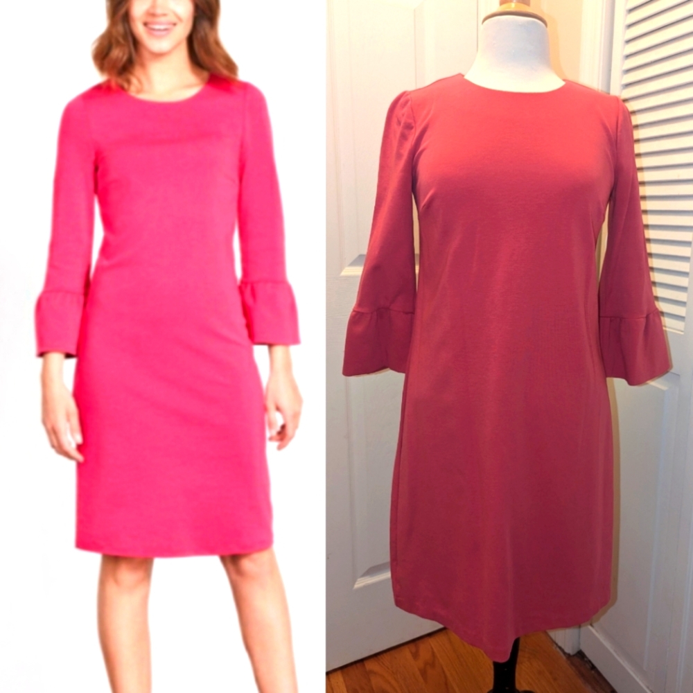 Boden Lavinia Ponte Dress Rose Pink - Size US 6P